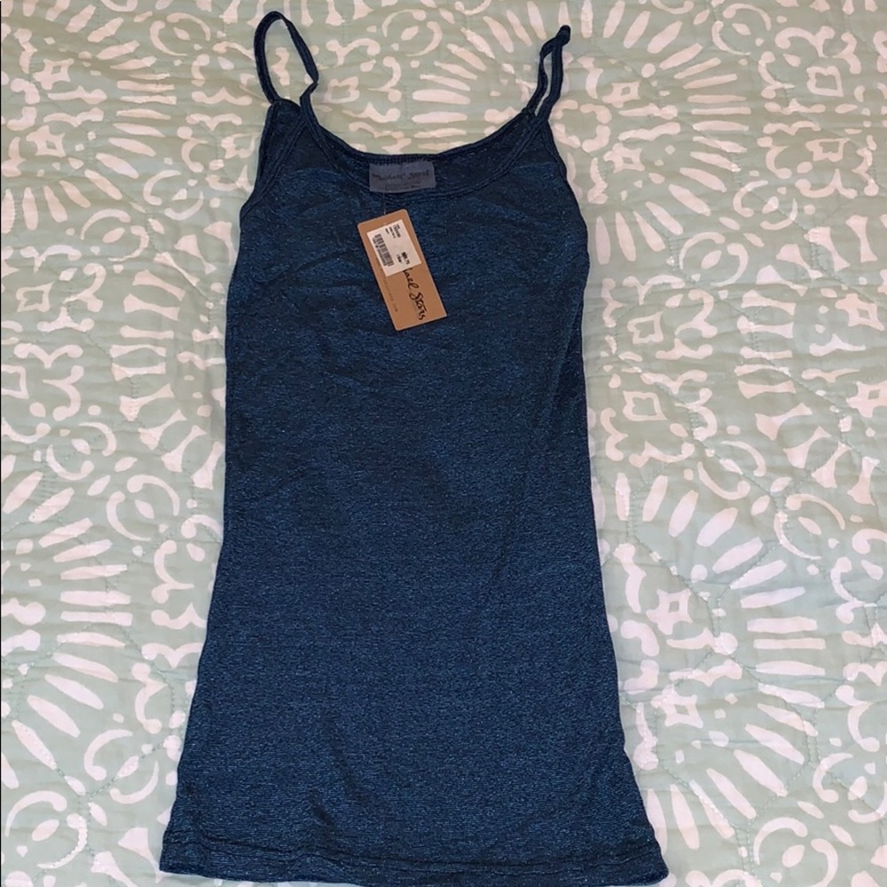 Michael Star: Blue camisole